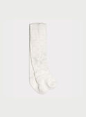 Leotardos de color blanco RAFARA B / 19E4BFC1COL001