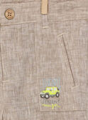 Bermudas de color beige RYESAGE / 19E3PGR3BER009