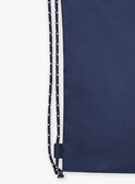 Mochila de color azul y blanco de rayas FRYSACAGE / 23E4PGL1BES070
