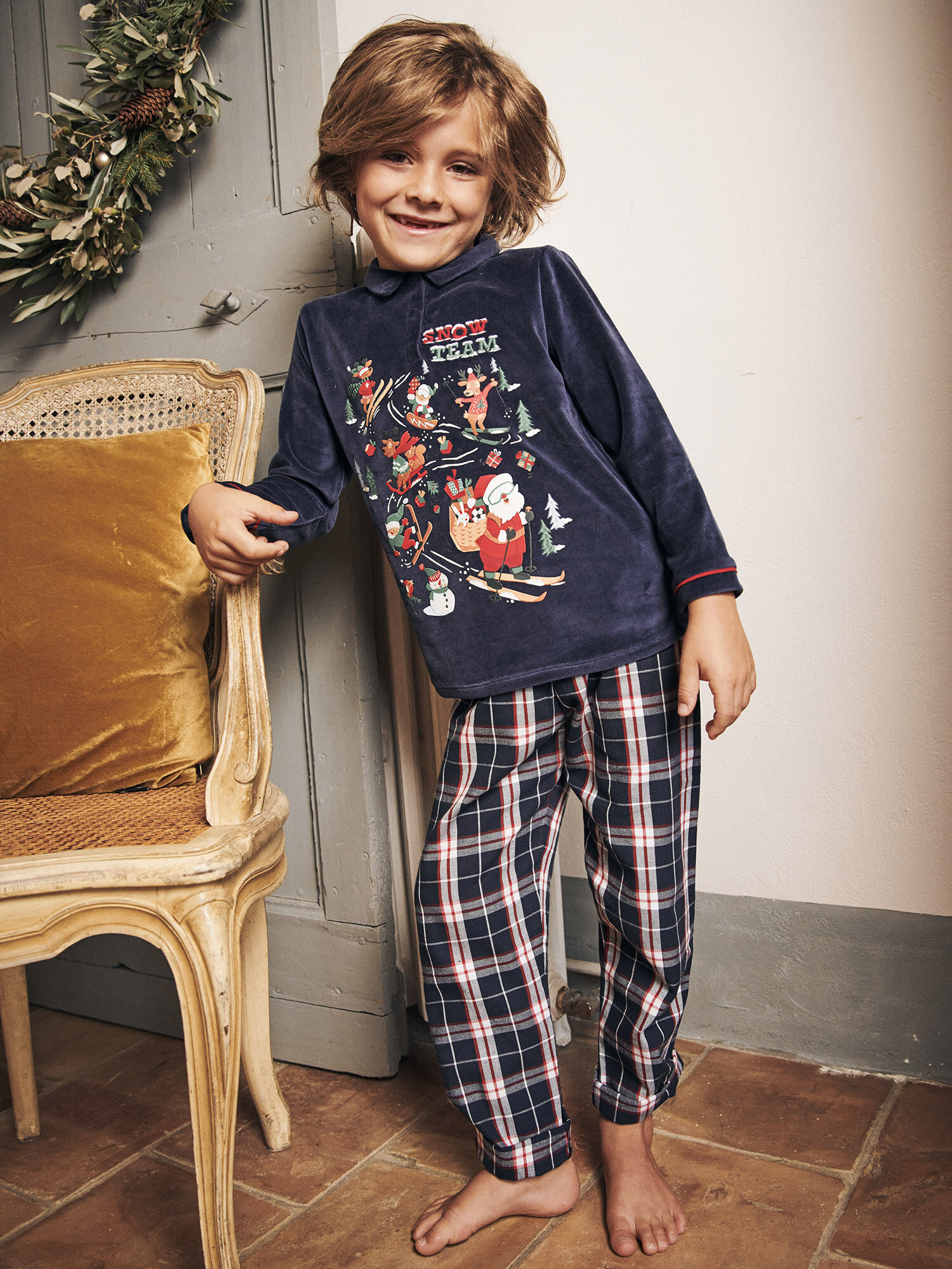Pijama terciopelo best sale