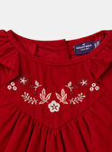 Blusa de pana bordada LALETTE / 24H2PFR1CHEF505