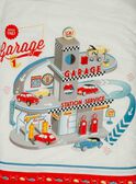 Juego de cama de color crudo con estampado de coche TIPARURVOI / 20EZEN73PLC000