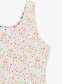 Bañador reversible de color nude con estampado de flores KLUREVETTE / 24E4PFG3D4KD319