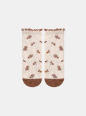 calcetines packx3 rosa LITRIETTE / 24H4PFK1LC3D319