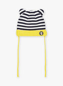 Gorro de punto con dibujo de orejas 3D y estampado de rayas FILAYNE / 23E4BG52BON070