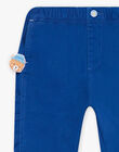Pantalón de twill azul klein DABAKEAR / 22H1BG52PANC207