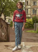 Spice red SWEAT SHIRT LOFLEAGE / 24H3PGL1SWEF509