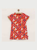 Vestido de color rojo RAFEBIETTE / 19E2PFC1ROBF505