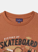 Camiseta monopatín MADALAGE / 25E3PG73TMLE405