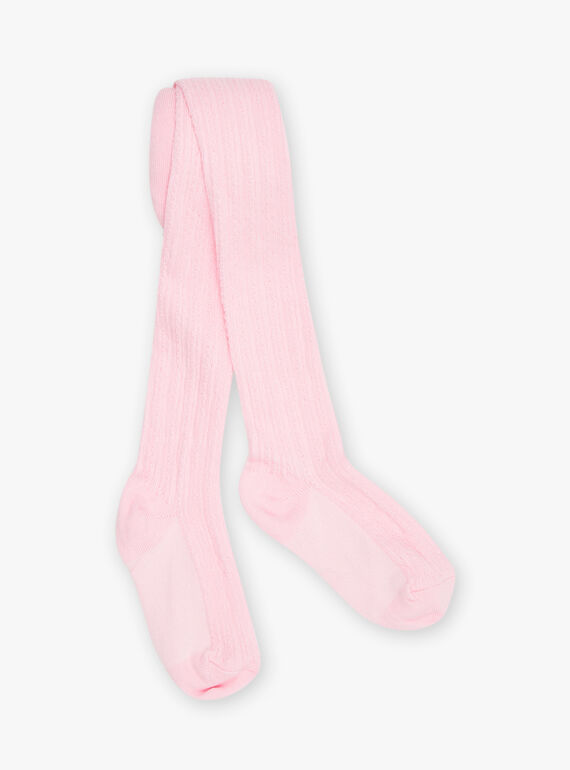 Leotardos de punto de fantasía color rosa FRIZETTE 2 / 23E4PFJ3COL301