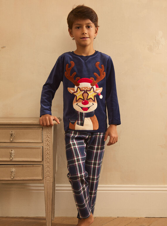 Navy PYJAMA LAPERAGE / 24H5PGF1PYJ705