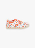 Slip-on de color crudo con estampado de cerezas FABALETTE / 23N10PF41D16001