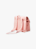 Mochila cartera de color rosa con estampado de fantasía para niña BAZINETTE / 21H4PF53BES310