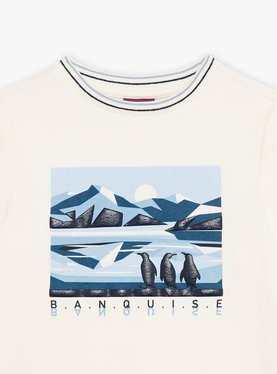 Camiseta de pingüino sin blanquear DUPINGAGE / 22H3PGY2TML001