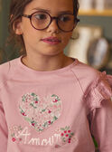 Camiseta amor rosa LADITETTE / 24H2PFQ2TMLD329
