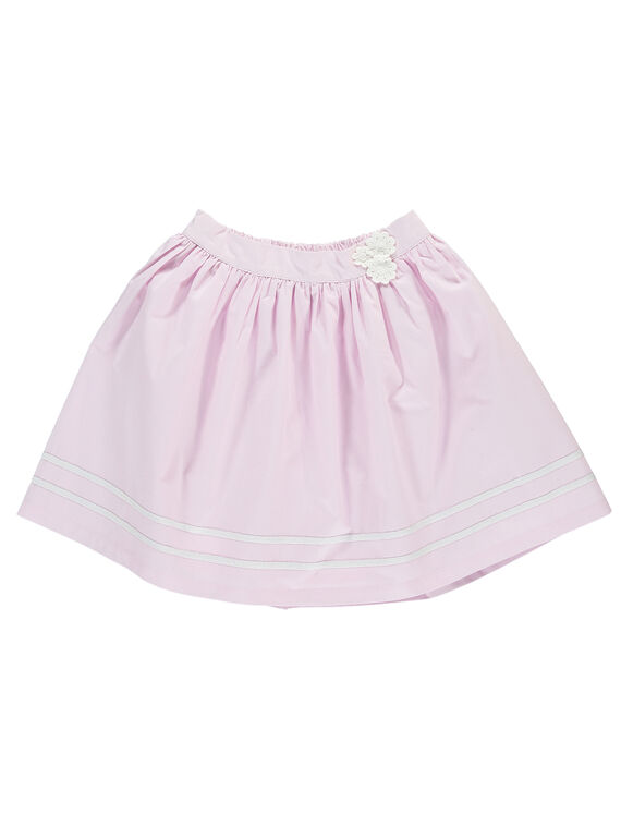 Falda de color parma RYMOPAETTE / 19E2PFU1JUP320