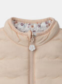 Chaqueta acolchada floral sin mangas reversible MABLANCHE / 25E1BF71D3EE403