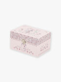 Caja de música rosa con motivos de unicornio y flor SMAPL0066 / 23J7GM73BAM099