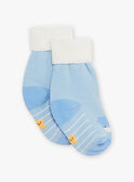 Pelele con estampado de ballena y calcetines para bebé niño CEIACOB / 22E5BG51GREC232
