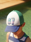 Gorra blanca y verde LACASCAGE / 24H4PGI1CHA000