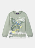 Camiseta Verde Dragón LADTOURAGE / 24H3PGQ2TML629