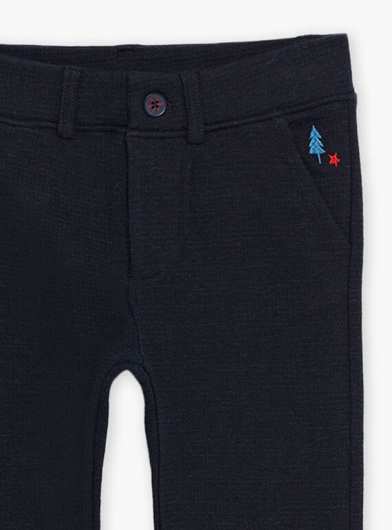 Pantalón regular con abeto bordado DUSAGE / 22H3PG61CFPC205