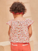 Camisa floral color crudo KANELLY / 24E1BFE1CHE001