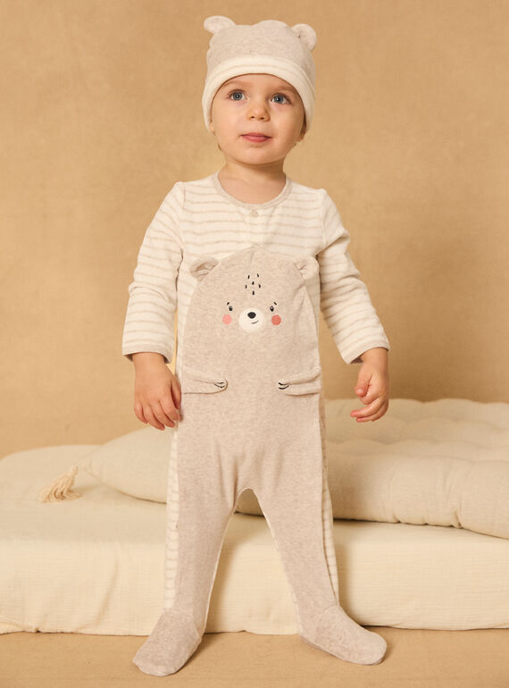 Pijama de oso con gorro MEDIEGO / 25E5BGD2GREA012