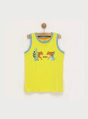 Camiseta de tirantes de color amarillo RADEBAGE2 / 19E3PGL2DEB116
