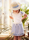 Falda reversible con estampado floral para niña CYAJUPETTE / 22E2PFK1JUP001