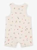 Mono corto color crudo con estampado animal FATANGUY / 23E1BGP1SAL007