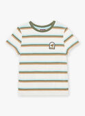 Camisa con estampado de rayas FIPOUAGE / 23E3PGD3TMC001