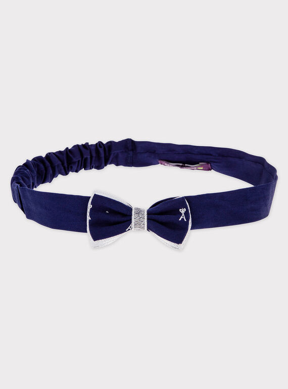 Cinta para el pelo de color azul marino RYCALETTE / 19E4PFT1BAN070