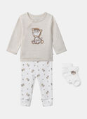 Conjunto de día top + pantalón + calcetines MORRIS / 25E0CG23ENSA011