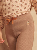 Leggings jaspeados con lazo LITRICETTE / 24H2PFK2LGA011