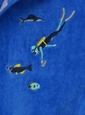 Albornoz de color azul REPEGAGE / 19E5PG71PEIC213