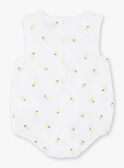 Pelele de color blanco para bebé niña ZANELLY / 21E1BFO1BAR000