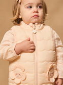 Chaqueta acolchada floral sin mangas reversible MABLANCHE / 25E1BF71D3EE403