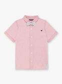 Camisa de color rosa y azul para niño ZYABAGE / 21E3PG41CHM719