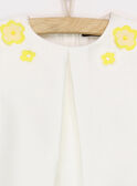 Vestido de color blanco RYETUETTE / 19E2PFS3ROB001
