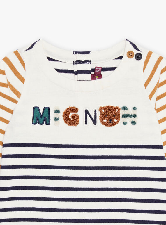 Camiseta marinera de manga larga DANIGEL / 22H1BGU2TML070
