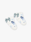 Calcetines con estampado jacquard de mariposa y floral FUCHUETTE / 23E4PFC1SOB001