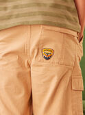 Bermudas cargo beige KLEBERAGE / 24E3PGO3BER080