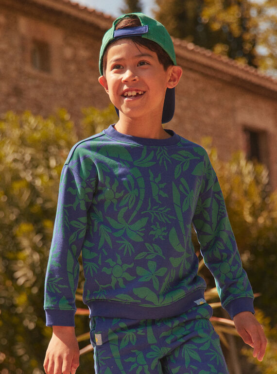 Sudadera de color azul LACHEMAGE / 24H3PGI1SWE703
