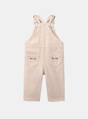 Pantalón largo con peto con parche de flor LAEVA / 24H1BFK1SALD319