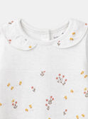 Pijama crudo jaspeado LEADELYS / 24H5BF32GRE006