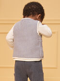 Rebeca de cuadros reversible sin mangas LAOLO / 24H1BGQ1CSM001