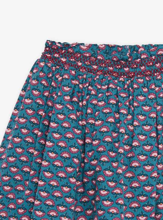 Falda corta con estampado floral DYFERETTE / 22H2PFU1JUP714
