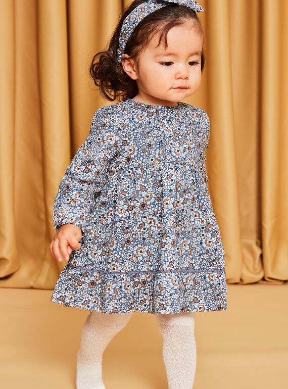 Vestido con estampado floral de twill DARENATA / 22H1BFY2ROBC206