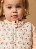 Chaqueta acolchada floral sin mangas reversible MABLANCHE / 25E1BF71D3EE403